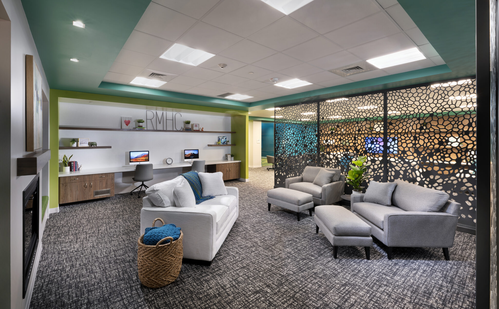 Ronald McDonald House Wichita Living Room